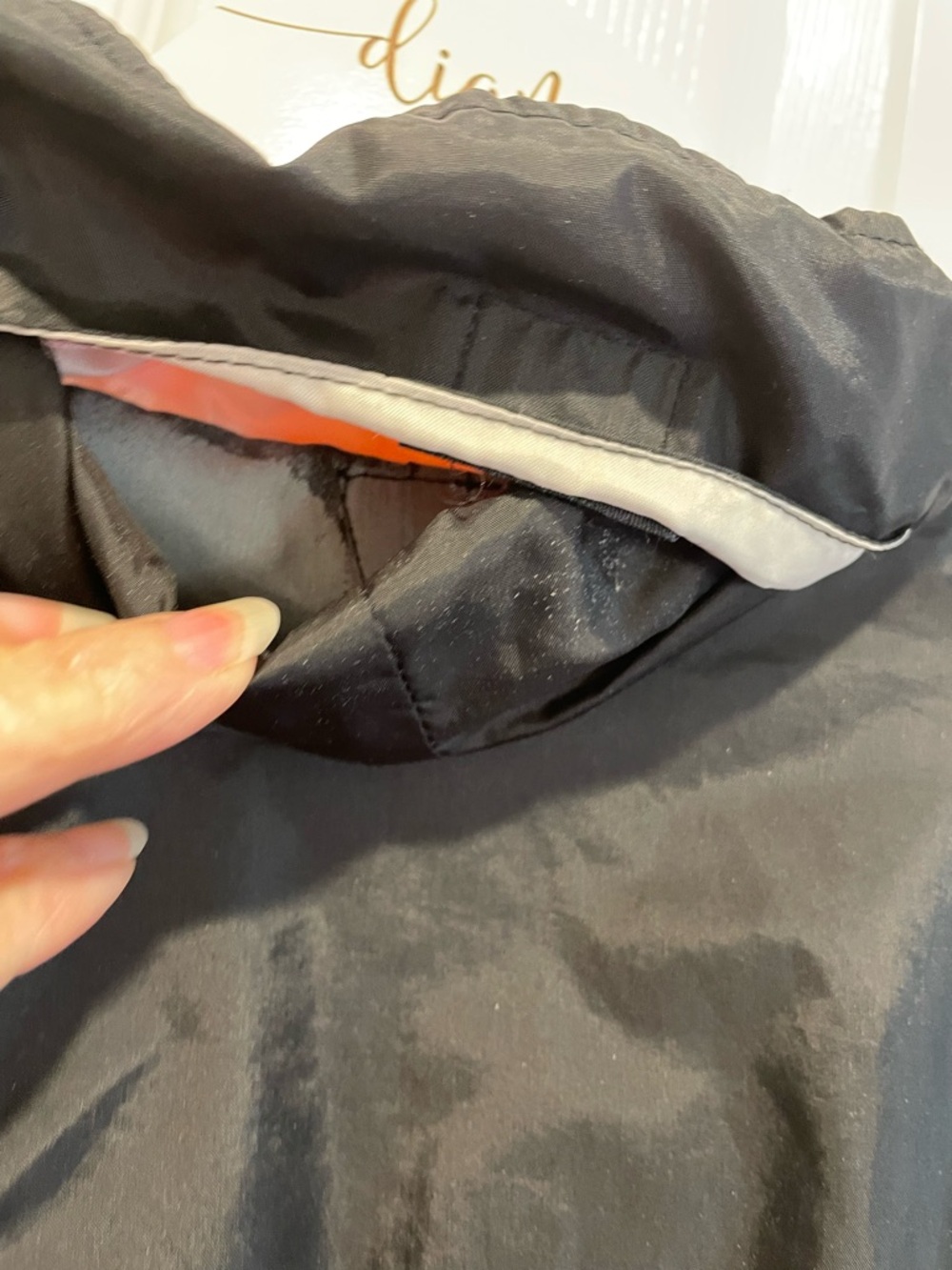 STARTER San Francisco Giants Black & Orange Windbreaker Jacket - Picture 7 of 7